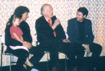 Dr. Meade, Ray Harryhausen and Bruce Crawford discuss the films "Mysterious Island" and "7th Voyage of Sinbad". 
